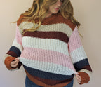 The Cocoa & Blush Sweater
