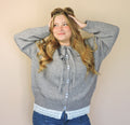 The Lace Trim Cardigan
