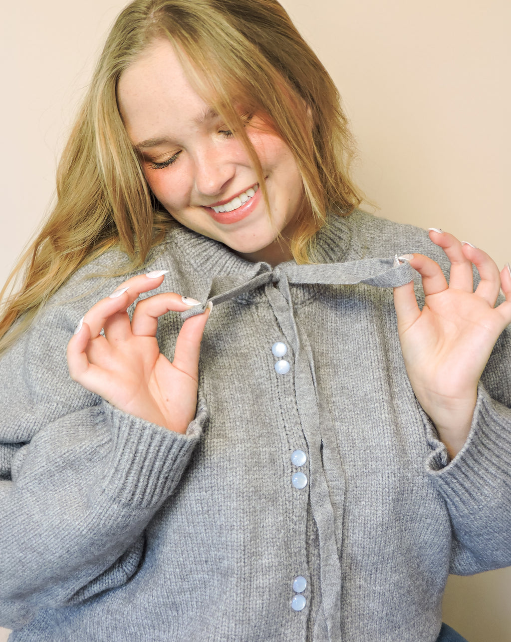 The Lace Trim Cardigan