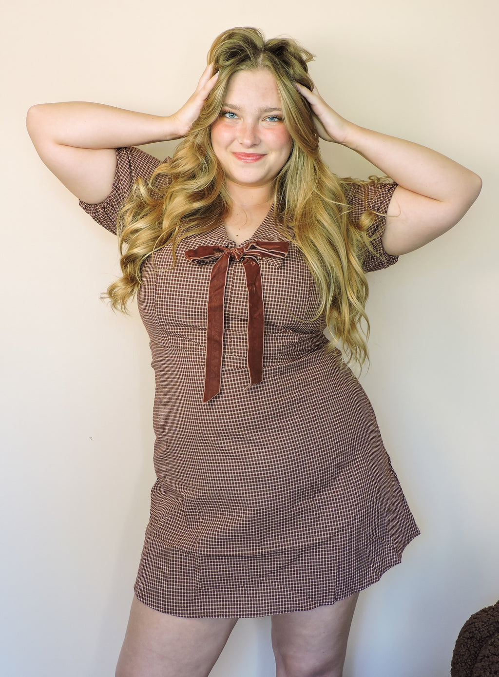 The Autumn Romance Mini Dress
