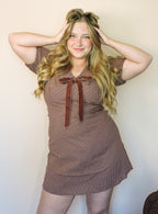 The Autumn Romance Mini Dress