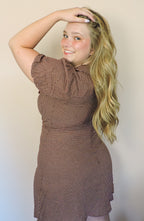 The Autumn Romance Mini Dress
