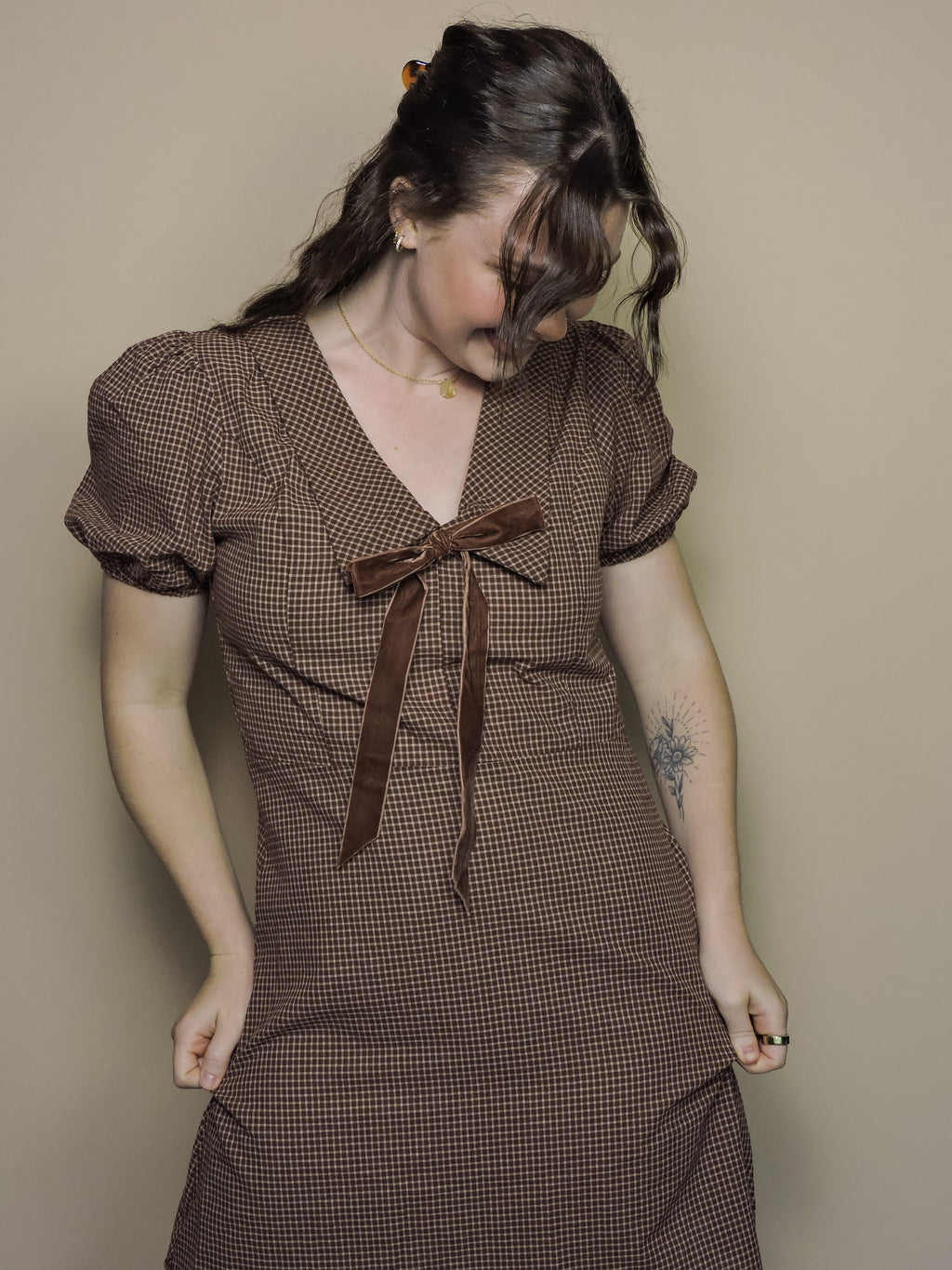 The Autumn Romance Mini Dress