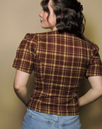 The Plaid Harvest Blouse