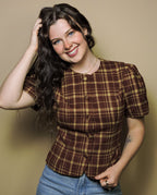 The Plaid Harvest Blouse