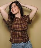 The Plaid Harvest Blouse
