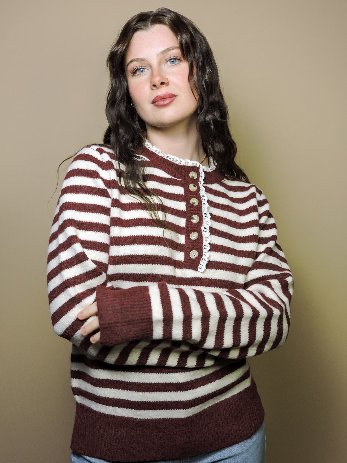 The Sweet as Apple Pie Sweater