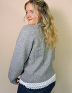The Lace Trim Cardigan