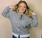 The Lace Trim Cardigan