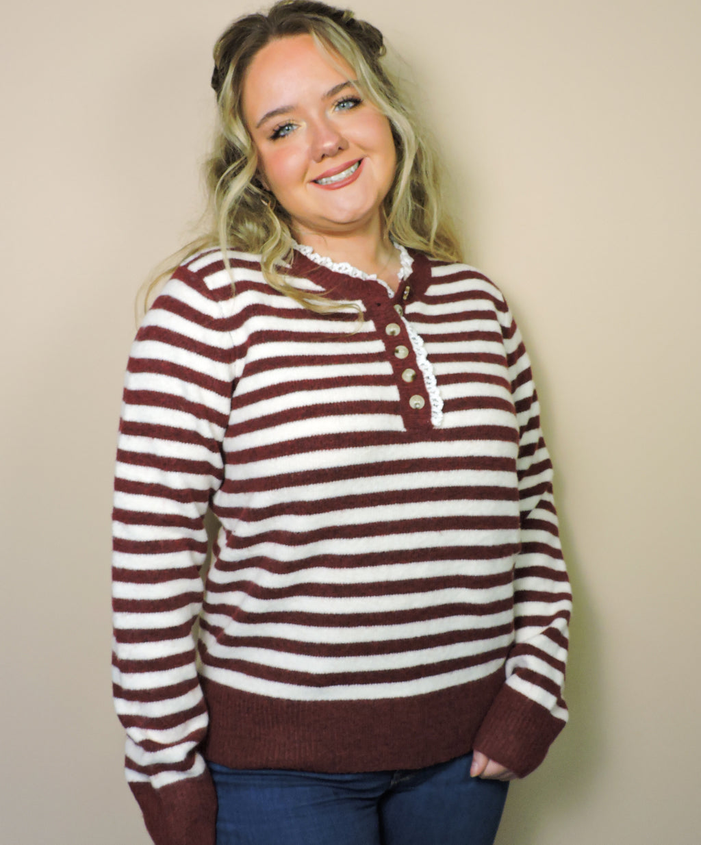 The Sweet as Apple Pie Sweater