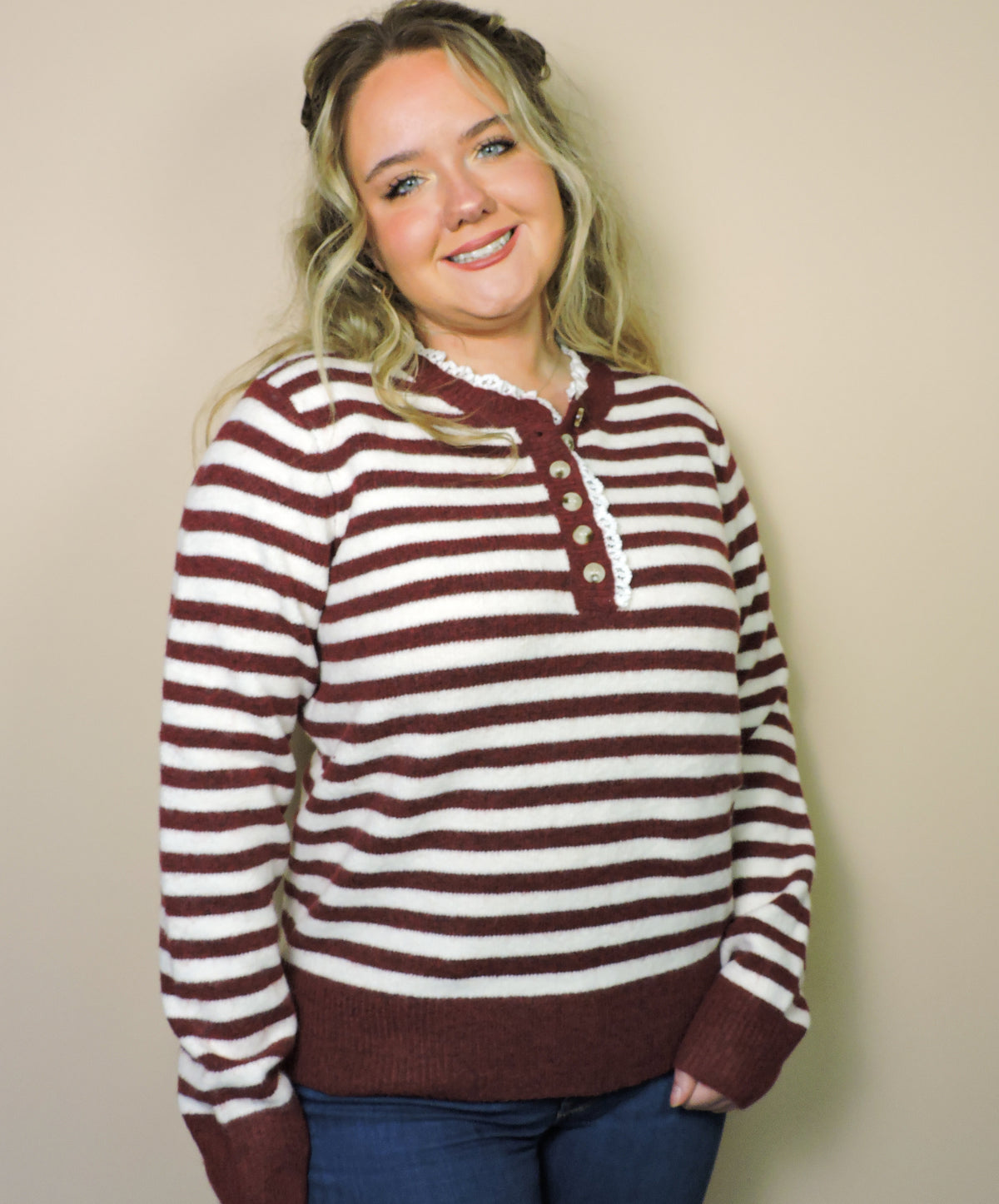 The Sweet as Apple Pie Sweater