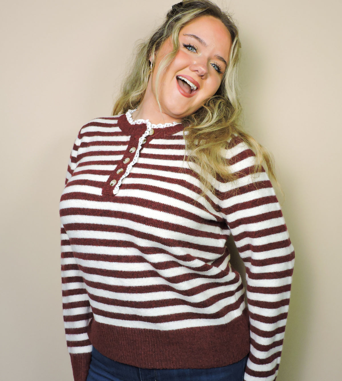 The Sweet as Apple Pie Sweater
