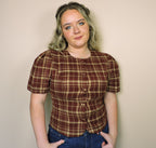 The Plaid Harvest Blouse