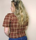 The Plaid Harvest Blouse