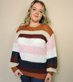 The Cocoa & Blush Sweater