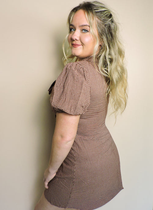 The Autumn Romance Mini Dress