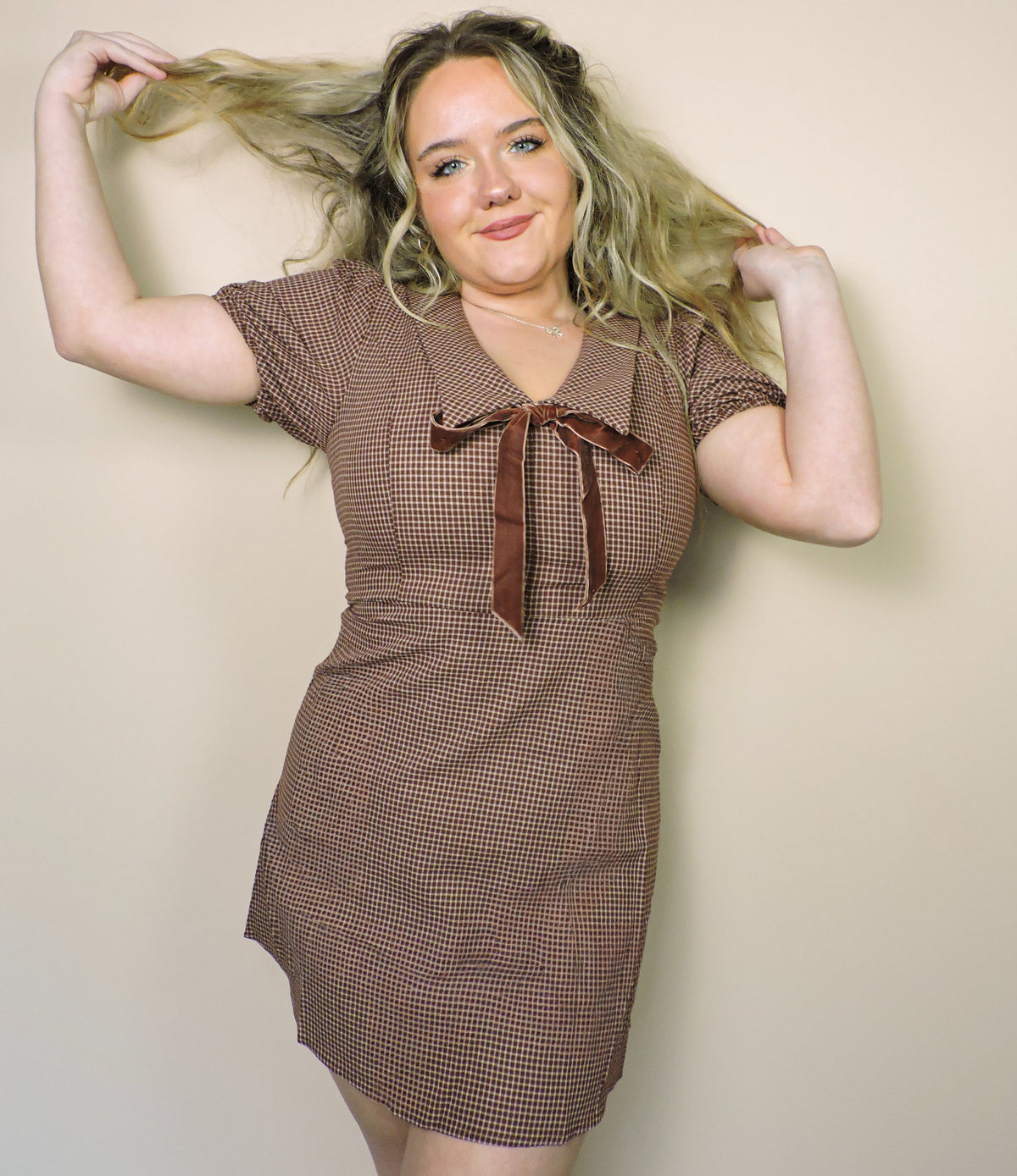 The Autumn Romance Mini Dress